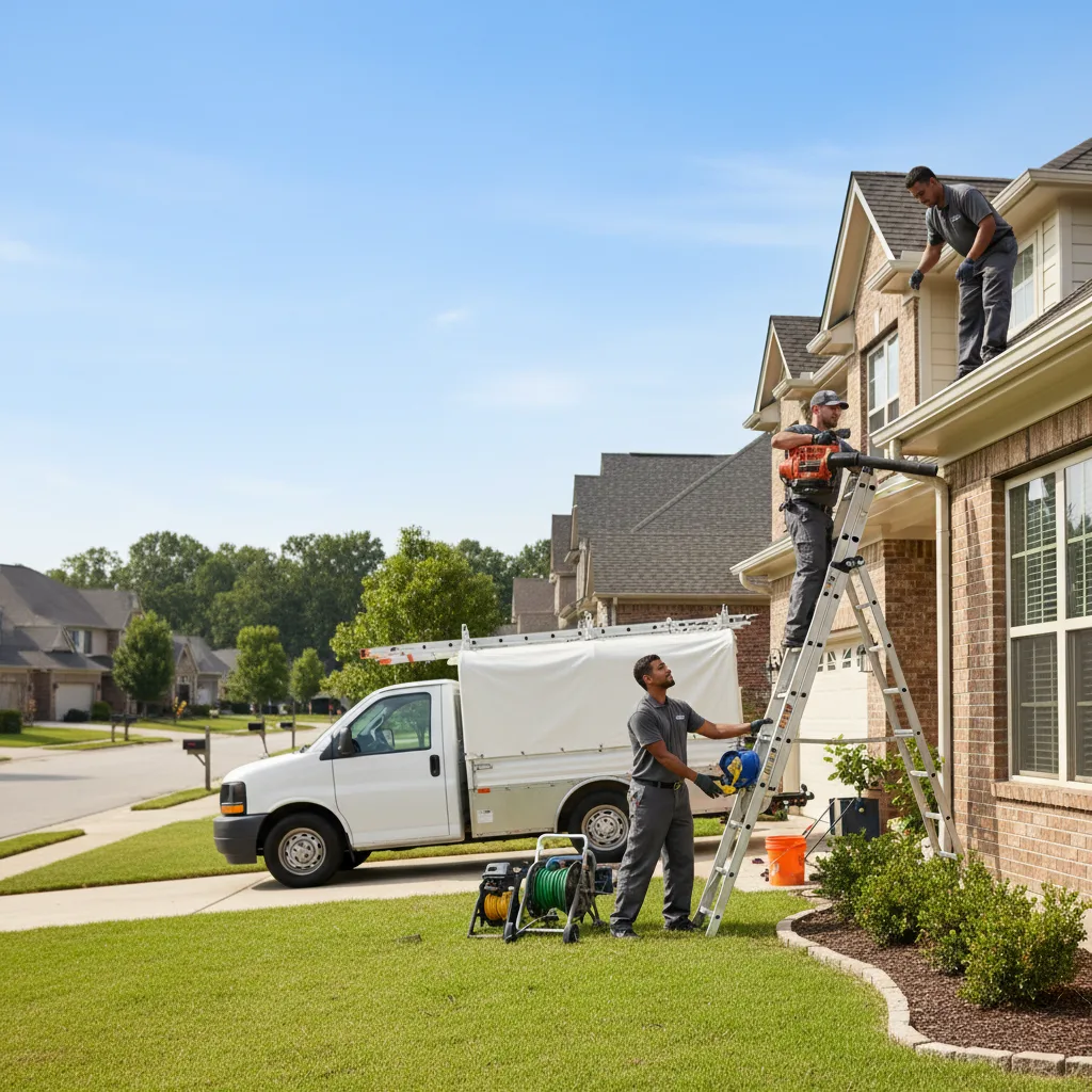 Home Gutter Service in Burleson, TX near me